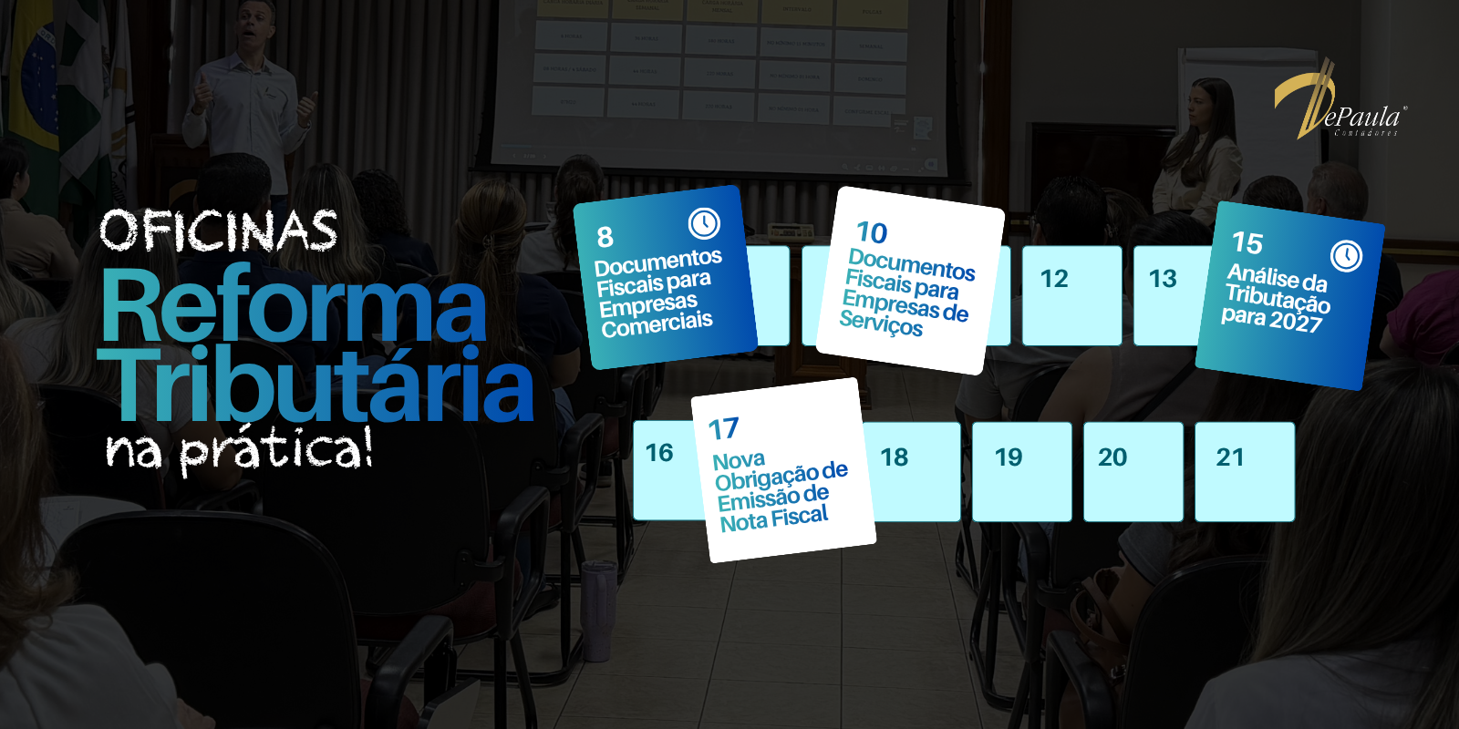 Oficinas: Reforma Tributária na Prática